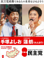 手塚よしお ポスター（2009年政権交代）
